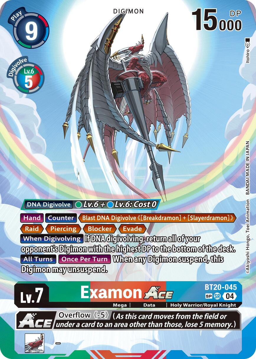 Examon ACE [BT20-045] (Textured) [Release Special Booster Ver.2.5] | The Time Vault CA