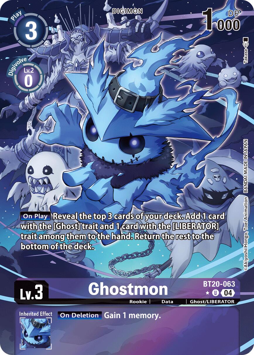 Ghostmon [BT20-063] (Alternate Art) [Release Special Booster Ver.2.5] | The Time Vault CA