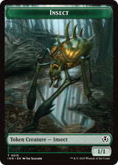 Insect // Spider Double-Sided Token [Innistrad Remastered Tokens] | The Time Vault CA