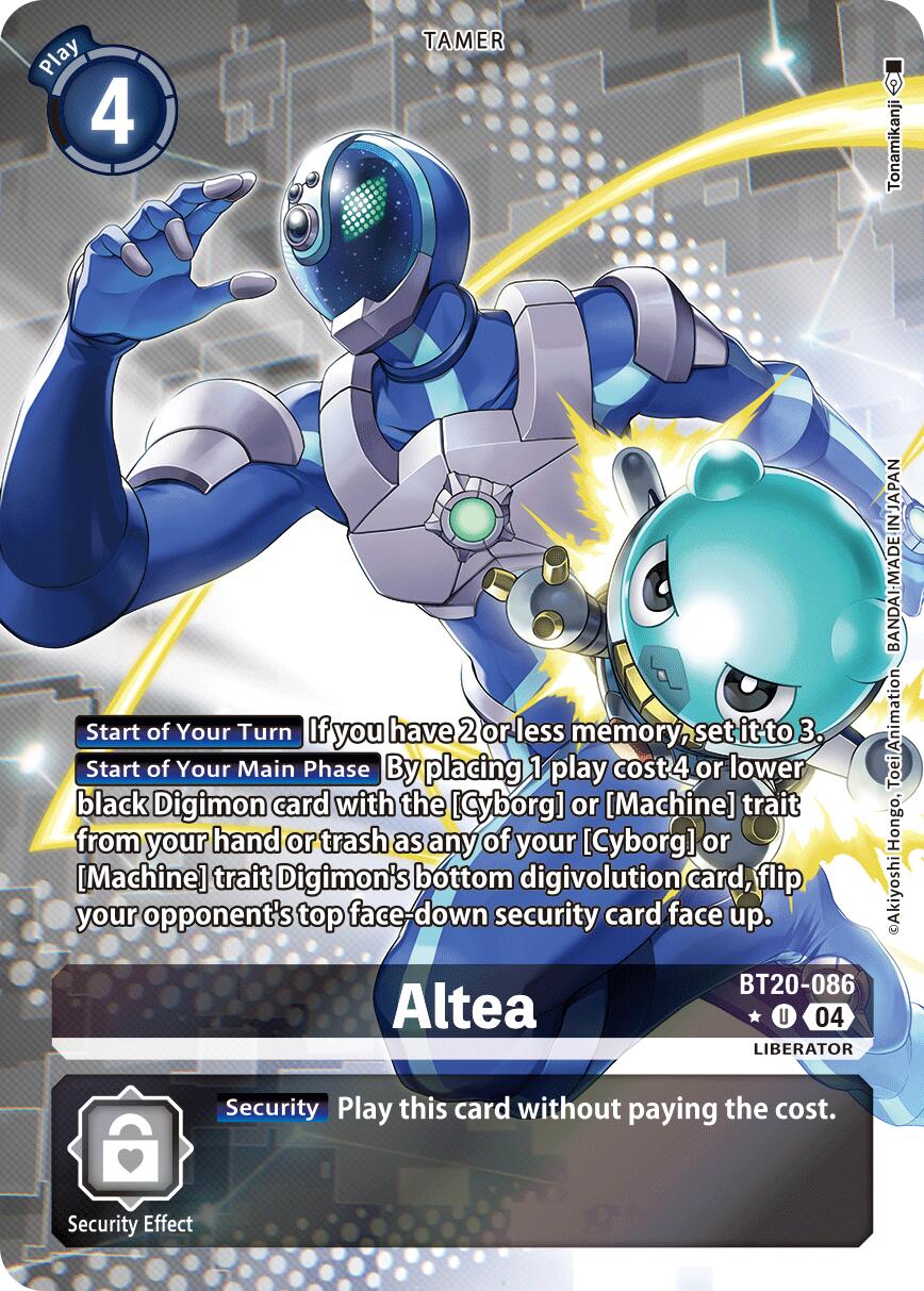 Altea [BT20-086] (Alternate Art) [Release Special Booster Ver.2.5] | The Time Vault CA