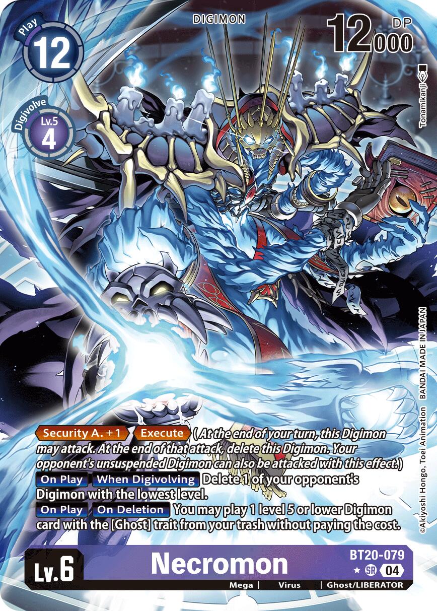 Necromon [BT20-079] (Alternate Art) [Release Special Booster Ver.2.5] | The Time Vault CA