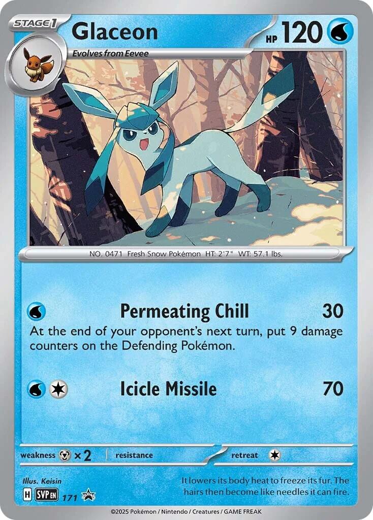 Glaceon (SVP171) [Scarlet & Violet: Black Star Promos] | The Time Vault CA