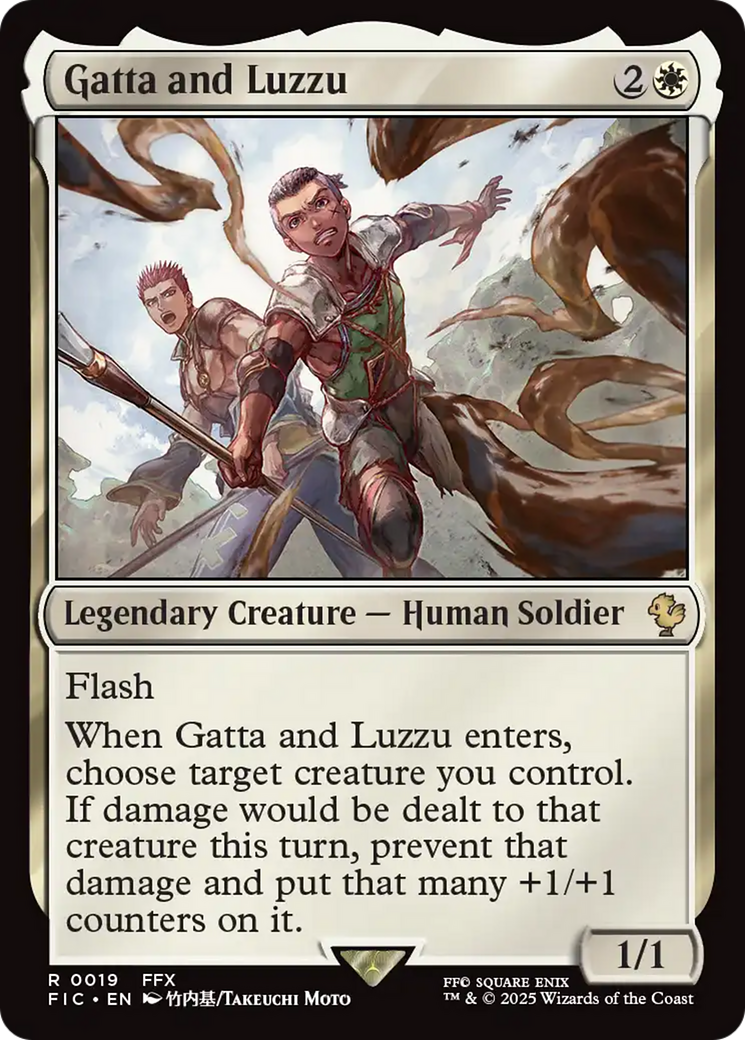 Gatta and Luzzu [FINAL FANTASY Commander] | The Time Vault CA