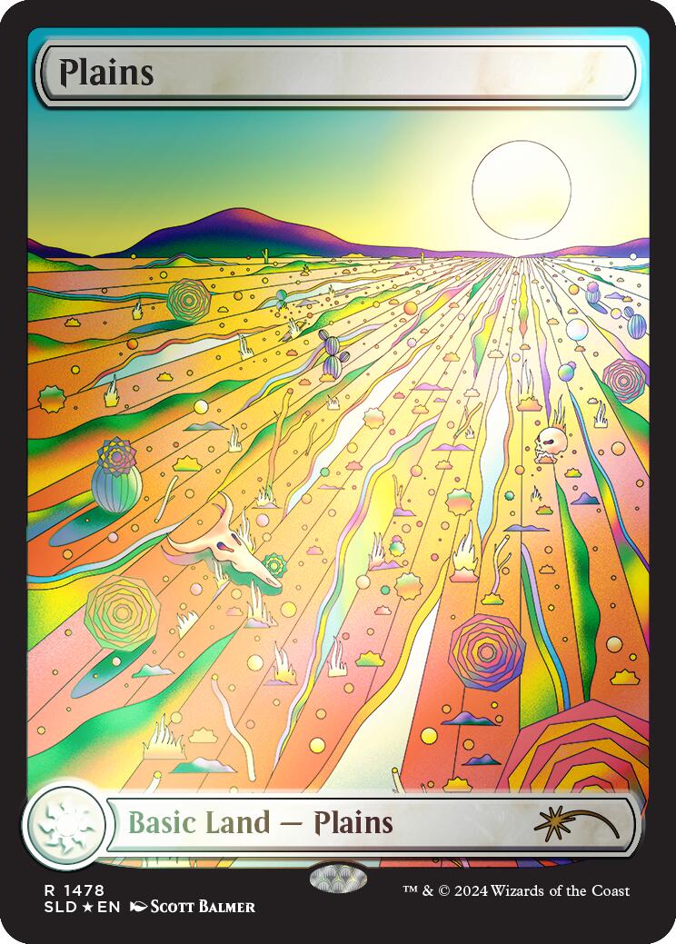 Plains (1478) (Rainbow Foil) [Secret Lair Drop Series] | The Time Vault CA