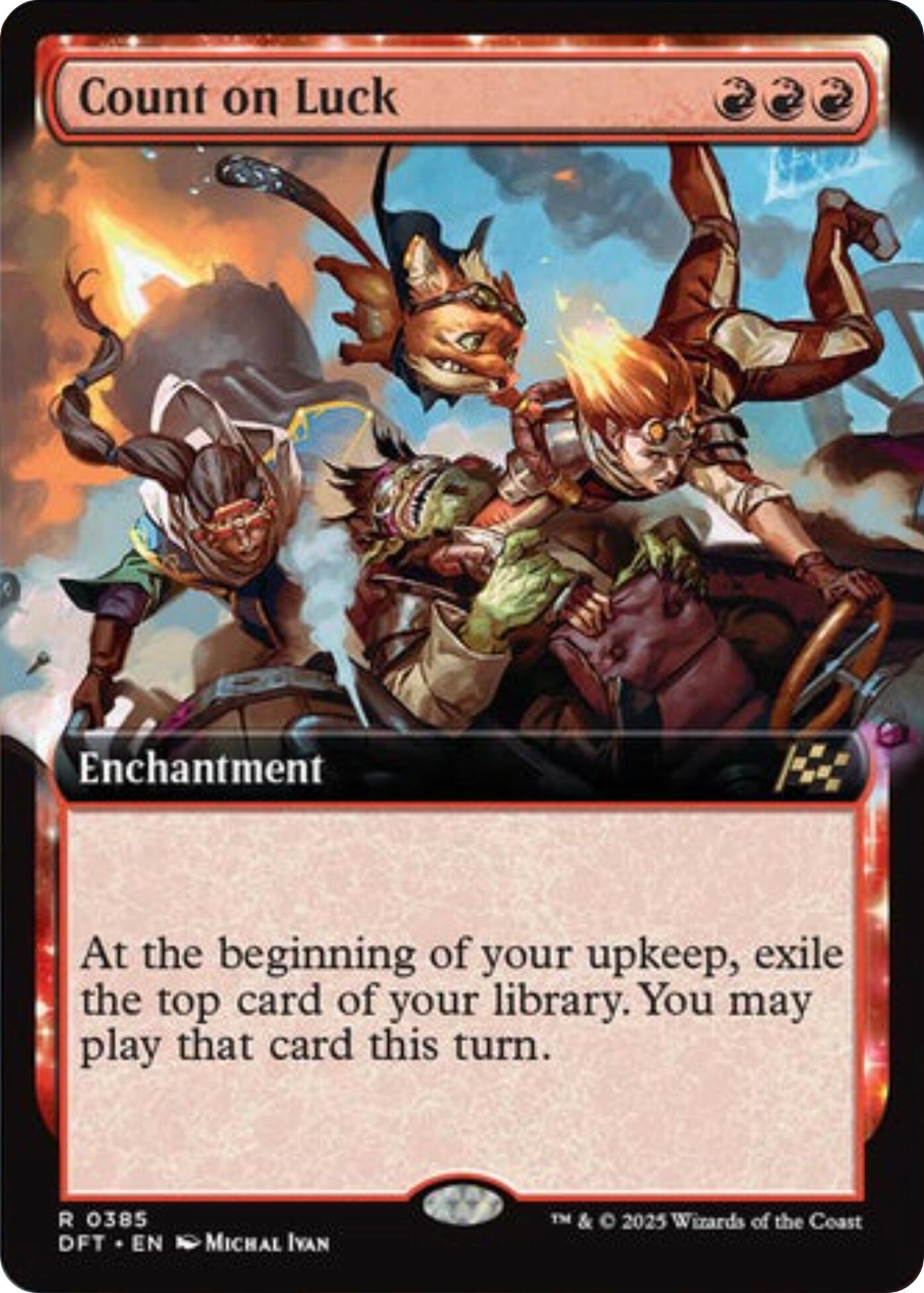 Count on Luck (Extended Art) [Aetherdrift] | The Time Vault CA