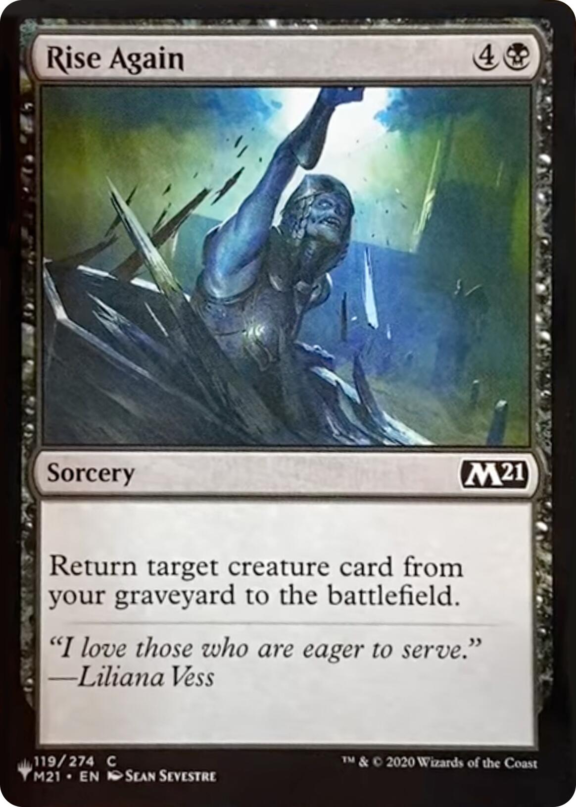 Rise Again [The List] | The Time Vault CA