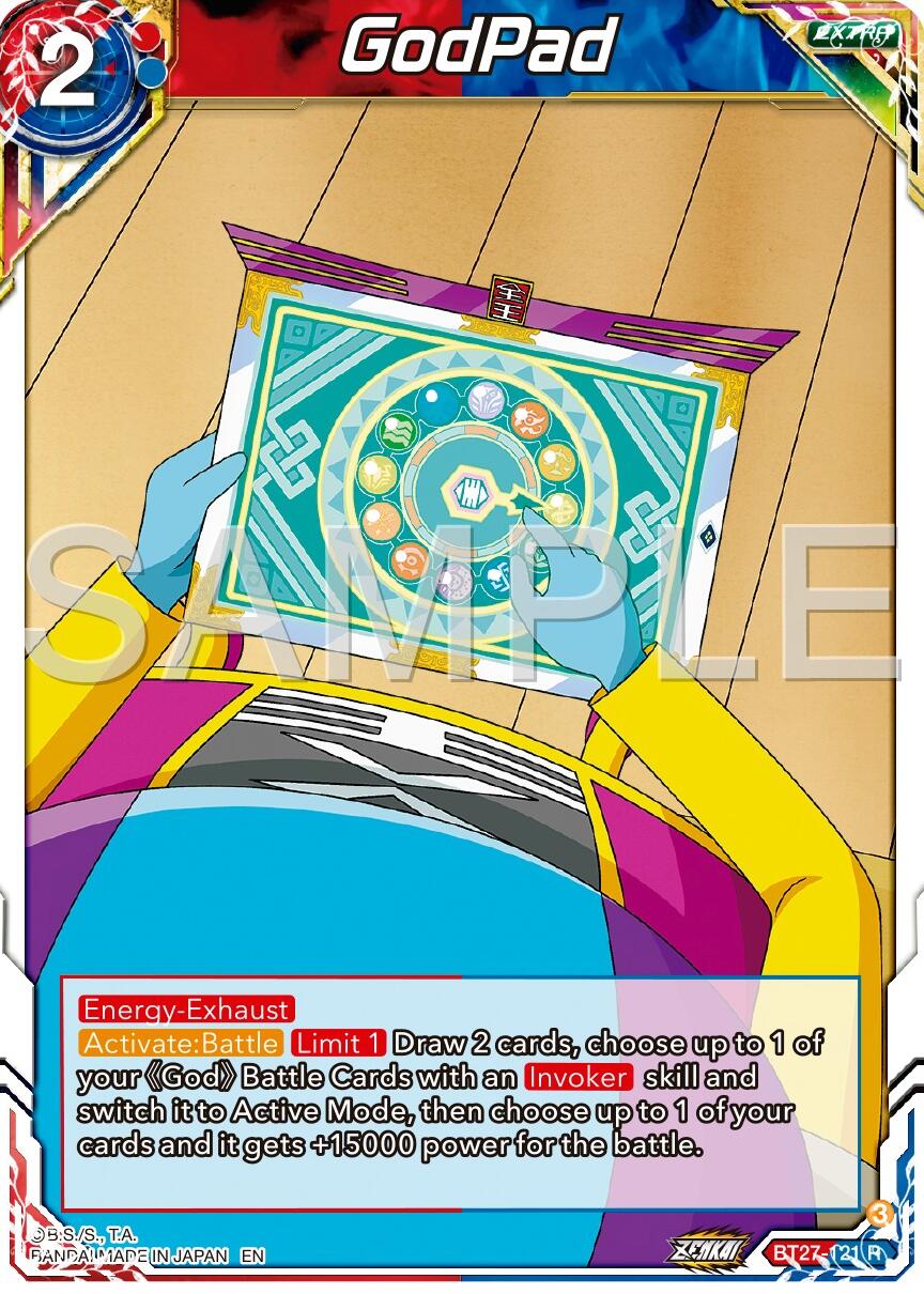 GodPad (BT27-121) [History of Z] | The Time Vault CA