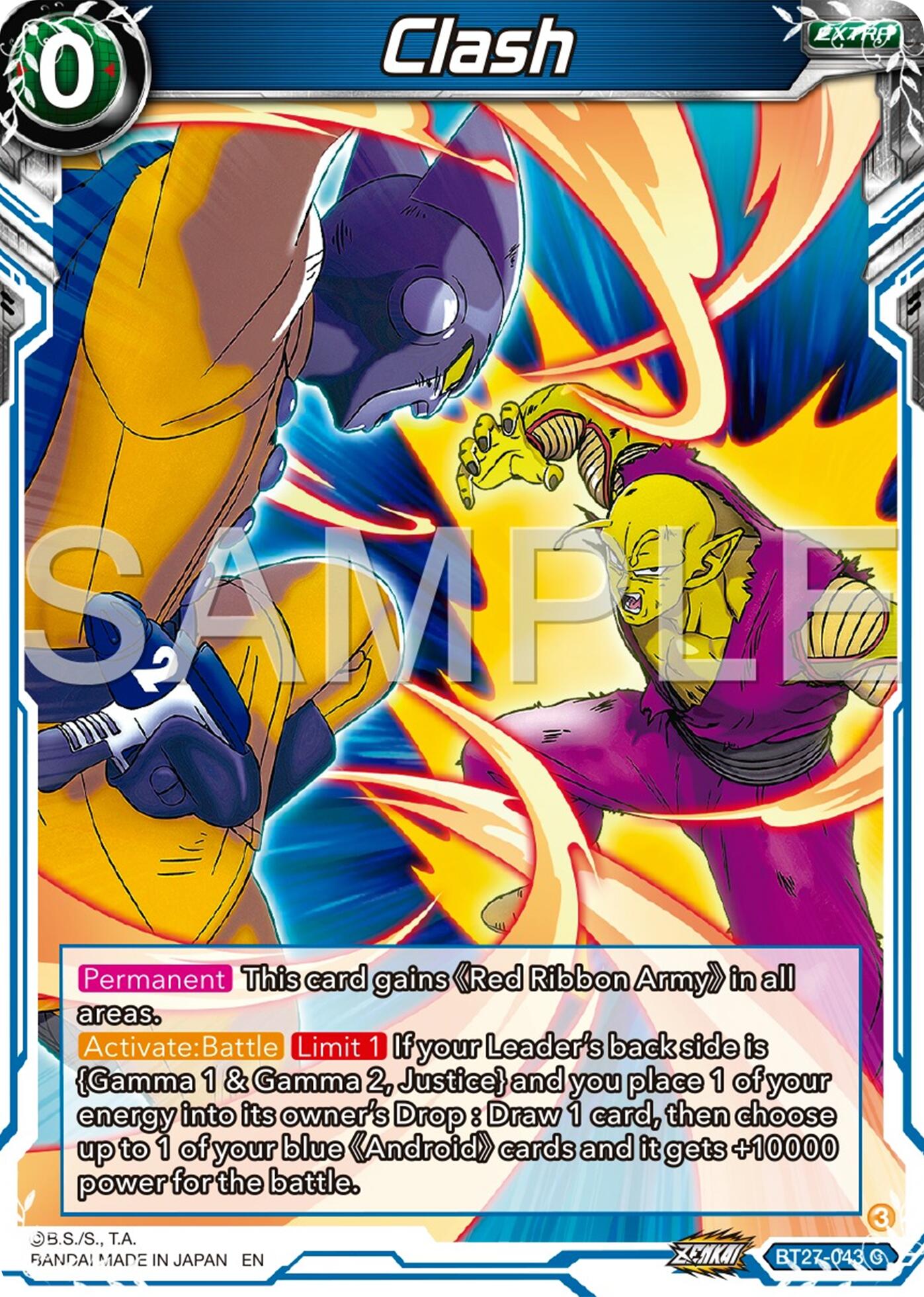 Clash (BT27-043) [History of Z] | The Time Vault CA