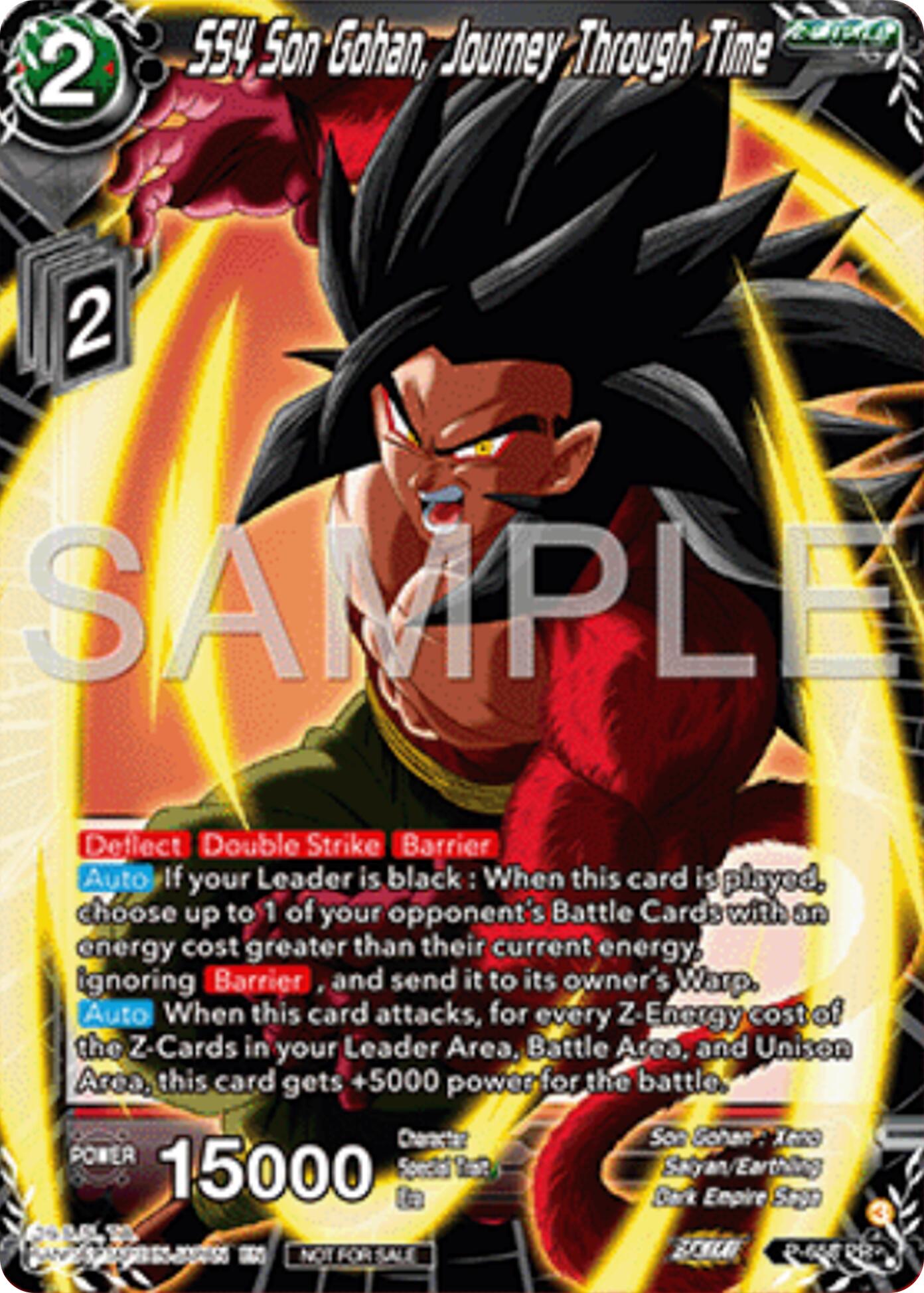 SS4 Son Gohan, Journey Through Time (P-658) [Promotion Cards] | The Time Vault CA