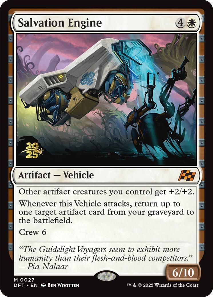 Salvation Engine [Aetherdrift Prerelease Promos] | The Time Vault CA