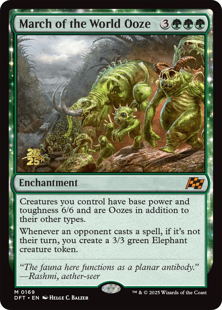 March of the World Ooze [Aetherdrift Prerelease Promos] | The Time Vault CA