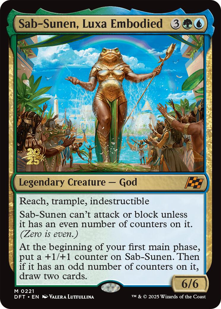 Sab-Sunen, Luxa Embodied [Aetherdrift Prerelease Promos] | The Time Vault CA