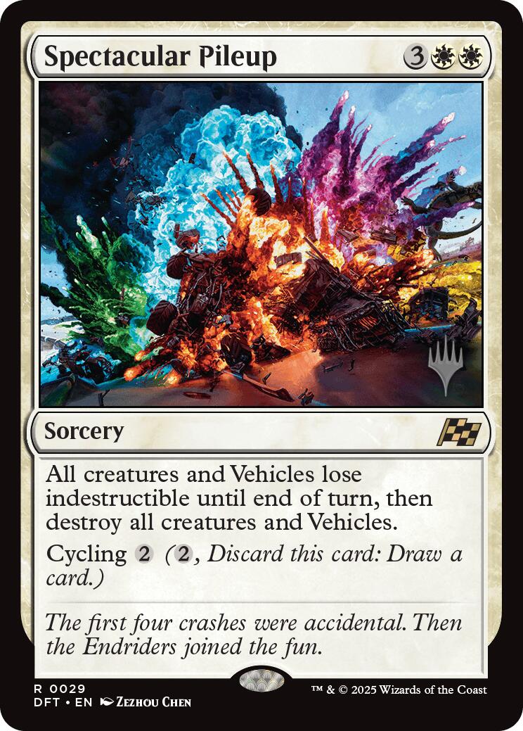 Spectacular Pileup (Promo Pack) [Aetherdrift Promos] | The Time Vault CA