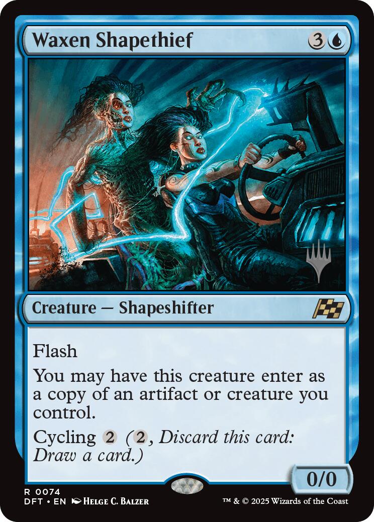 Waxen Shapethief [Aetherdrift Promos] | The Time Vault CA