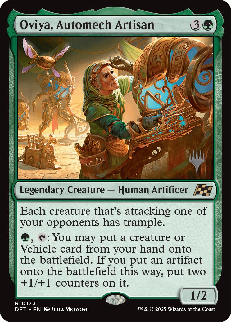 Oviya, Automech Artisan [Aetherdrift Promos] | The Time Vault CA