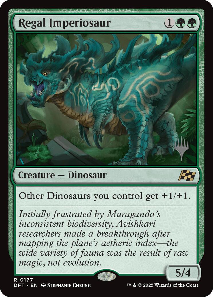 Regal Imperiosaur [Aetherdrift Promos] | The Time Vault CA