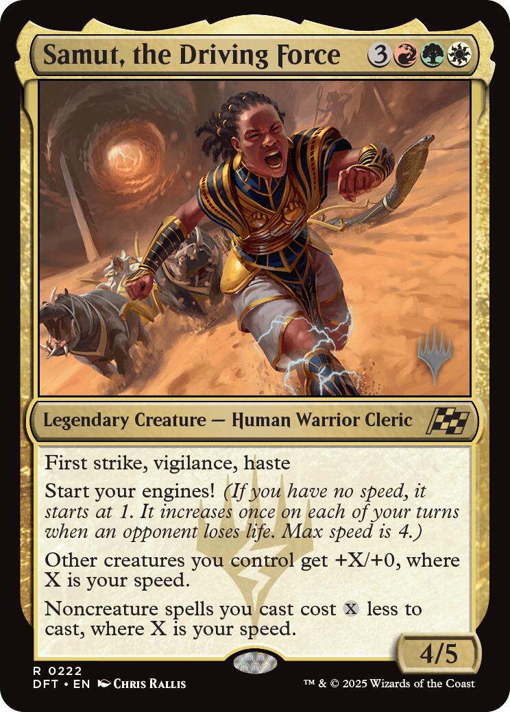 Samut, the Driving Force [Aetherdrift Promos] | The Time Vault CA