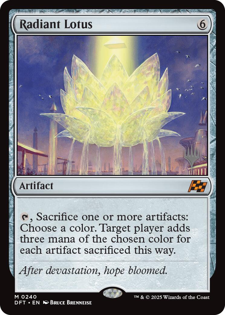 Radiant Lotus [Aetherdrift Promos] | The Time Vault CA