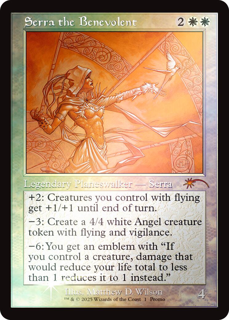 Serra the Benevolent (Retro Frame) [Secret Lair Drop Series] | The Time Vault CA