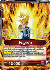 Vegeta // SSB Vegeta, Saiyan Pride (BT27-001) [History of Z] | The Time Vault CA