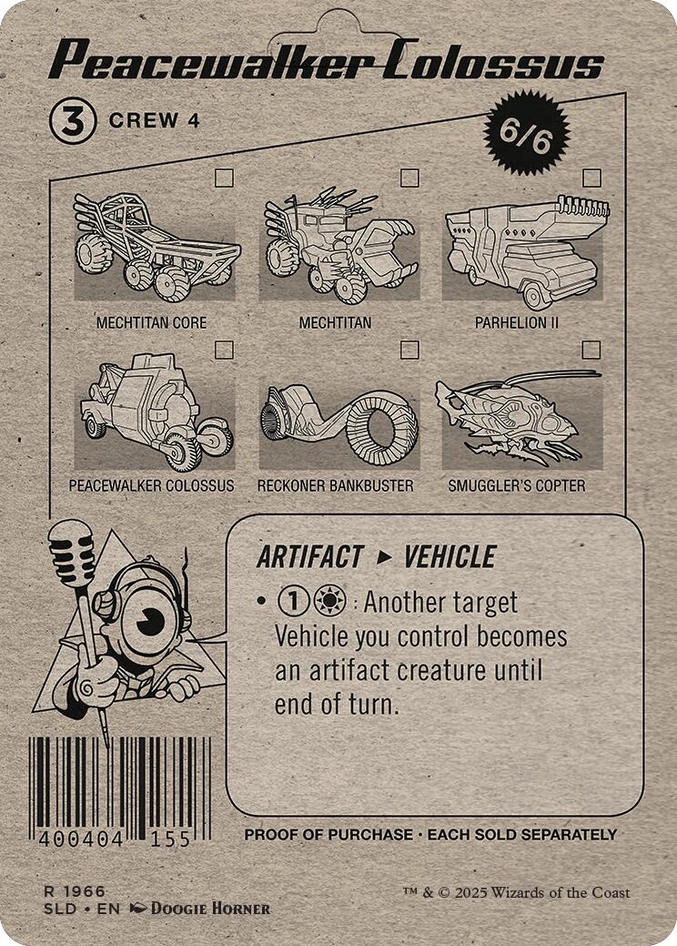 Peacewalker Colossus [Secret Lair Drop Series] | The Time Vault CA