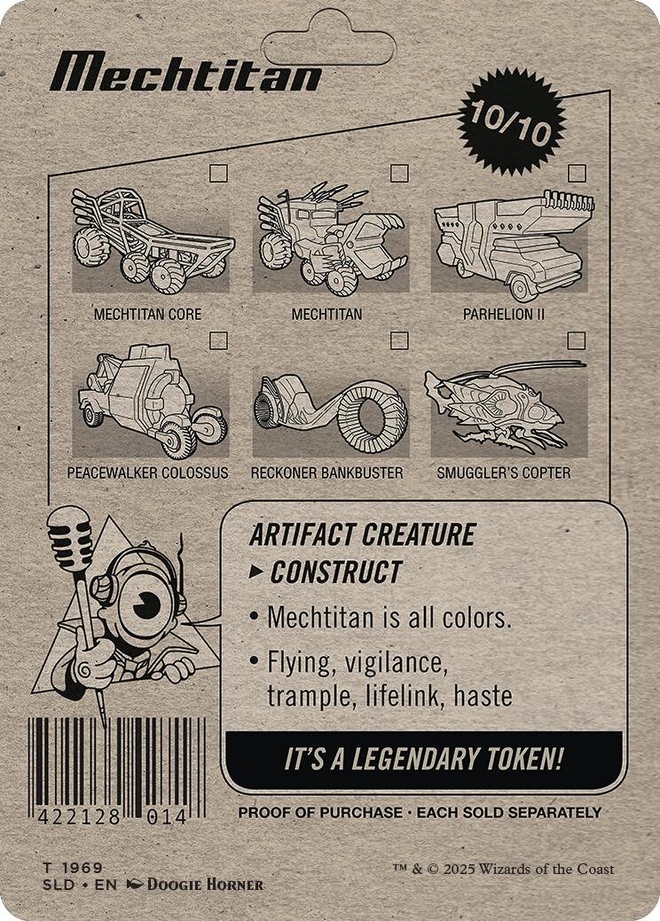 Mechtitan Token [Secret Lair Drop Series] | The Time Vault CA