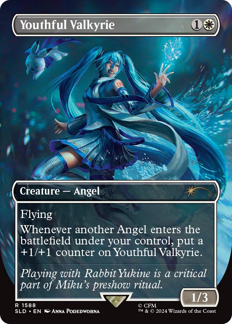 Youthful Valkyrie (Japanese) [Secret Lair Drop Series] | The Time Vault CA