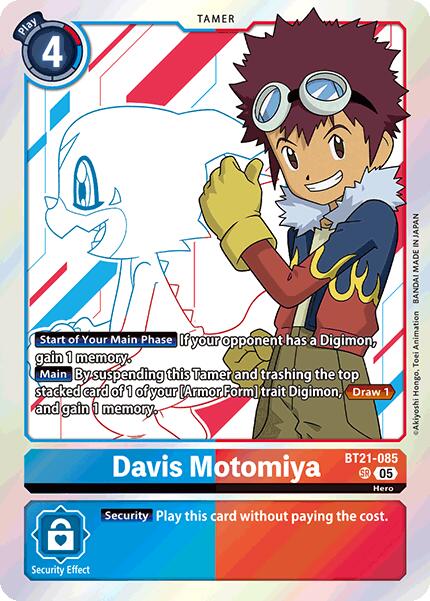 Davis Motomiya [BT21-085] [World Convergence] | The Time Vault CA