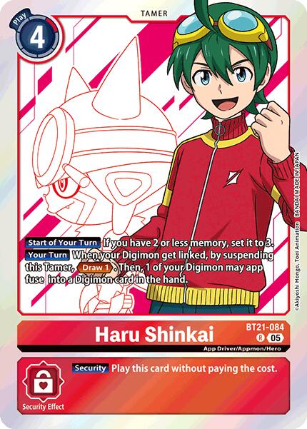 Haru Shinkai [BT21-084] [World Convergence] | The Time Vault CA