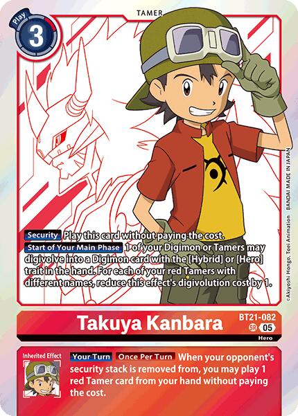 Takuya Kanbara [BT21-082] [World Convergence] | The Time Vault CA