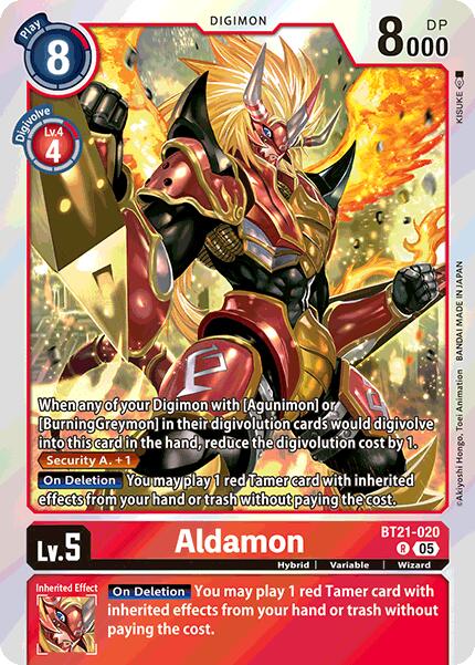 Aldamon [BT21-020] [World Convergence] | The Time Vault CA