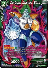 Zarbon, Cosmic Elite (Gold Stamped) (P-223) [Tournament Promotion Cards] | The Time Vault CA