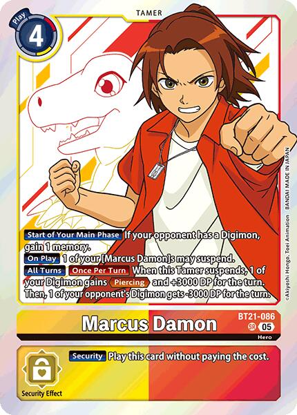 Marcus Damon [BT21-086] [World Convergence] | The Time Vault CA