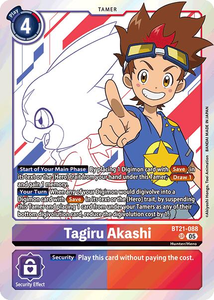 Tagiru Akashi [BT21-088] [World Convergence] | The Time Vault CA