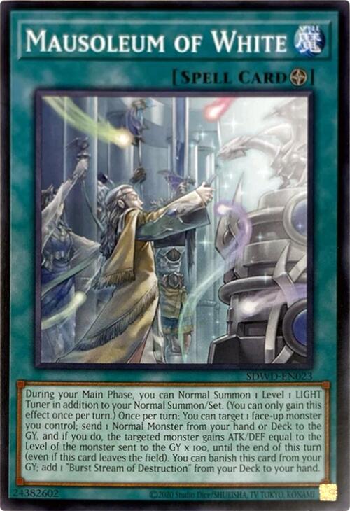 Mausoleum of White (Unlimited Misprint) [SDWD-EN023] Common | The Time Vault CA