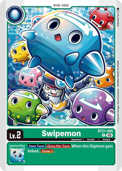 Swipemon [BT21-005] [World Convergence] | The Time Vault CA