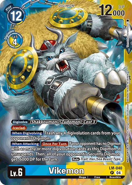 Vikemon [LM-040] (Limited Card Pack) [World Convergence] | The Time Vault CA