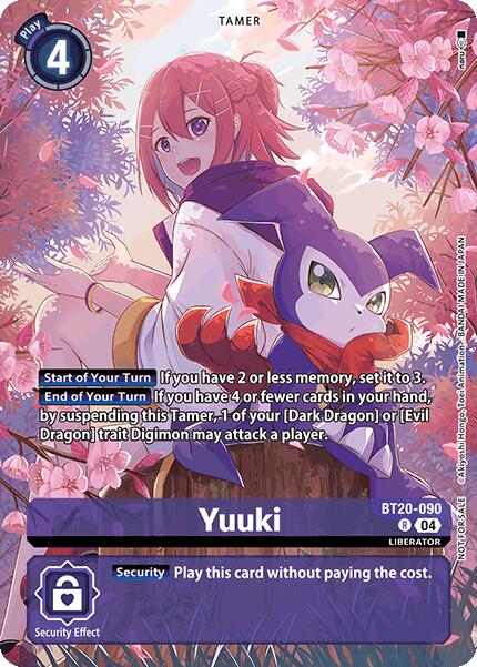 Yuuki [BT20-090] (Special Booster Ver.2.5 Celebration Event) [Release Special Booster 2.5 Celebration Event Cards] | The Time Vault CA