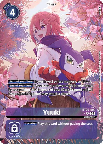 Yuuki [BT20-090] (Special Booster Ver.2.5 Celebration Event -Winner-) [Release Special Booster 2.5 Celebration Event Cards] | The Time Vault CA