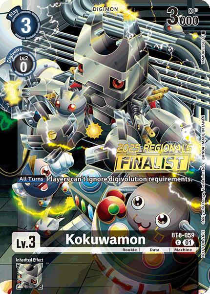 Kokuwamon [BT8-059] (2025 Regionals Finalist) [New Awakening Promos] | The Time Vault CA