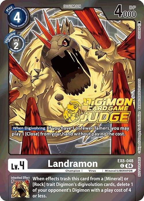 Landramon [EX8-048] (Judge Pack 2025 Wave 1) [Chain of Liberation Promos] | The Time Vault CA