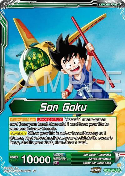 Son Goku // Son Goku & Bulma, First Encounter (SLR) (BT27-044) [History of Z] | The Time Vault CA