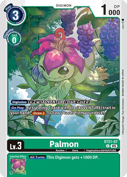 Palmon [ST21-07] [Starter Deck: Hero of Hope] | The Time Vault CA