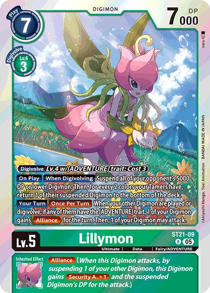 Lillymon [ST21-09] [Starter Deck: Hero of Hope] | The Time Vault CA