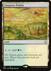 Sungrass Prairie [Phyrexia: All Will Be One Commander] | The Time Vault CA