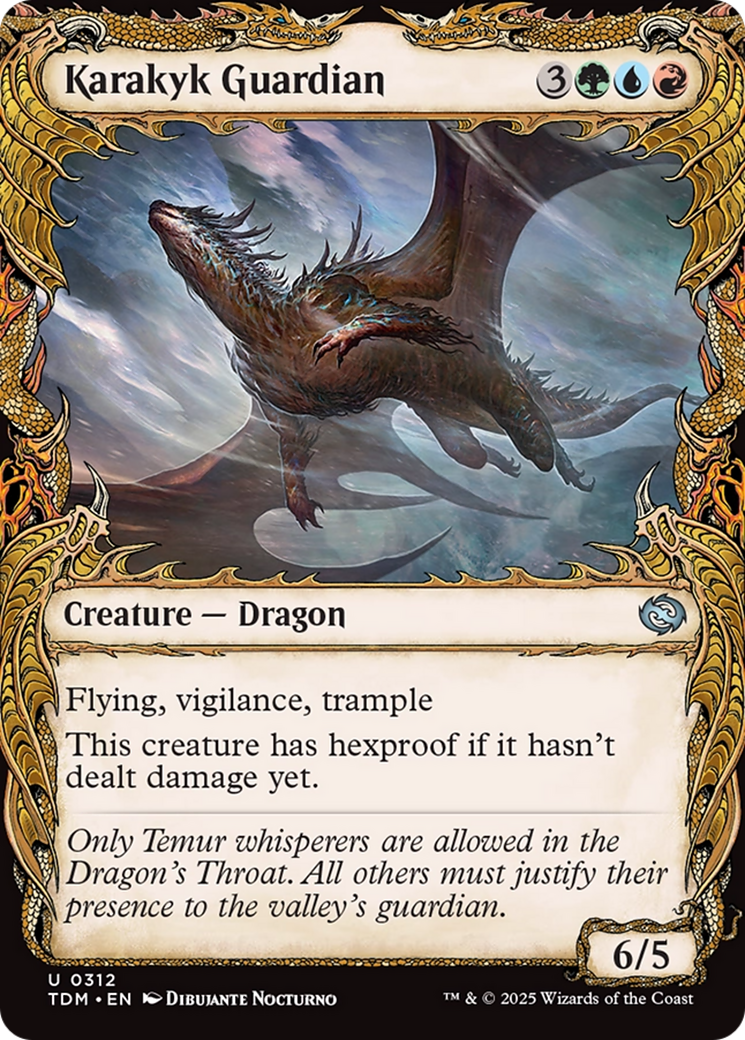 Karakyk Guardian (Showcase) [Tarkir: Dragonstorm] | The Time Vault CA