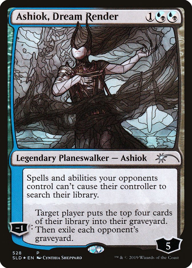 Ashiok, Dream Render (Stained Glass) [Secret Lair Drop Promos] | The Time Vault CA