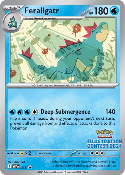Feraligatr (213) [Scarlet & Violet: Black Star Promos] | The Time Vault CA