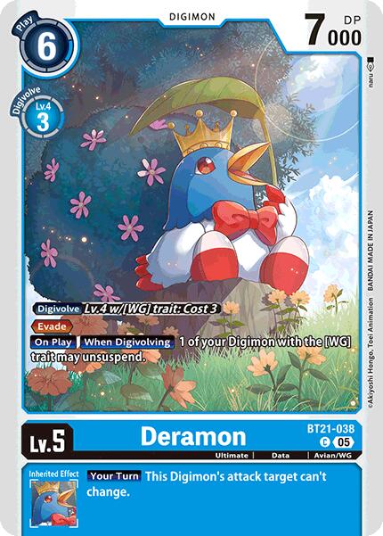 Deramon [BT21-038] [World Convergence] | The Time Vault CA