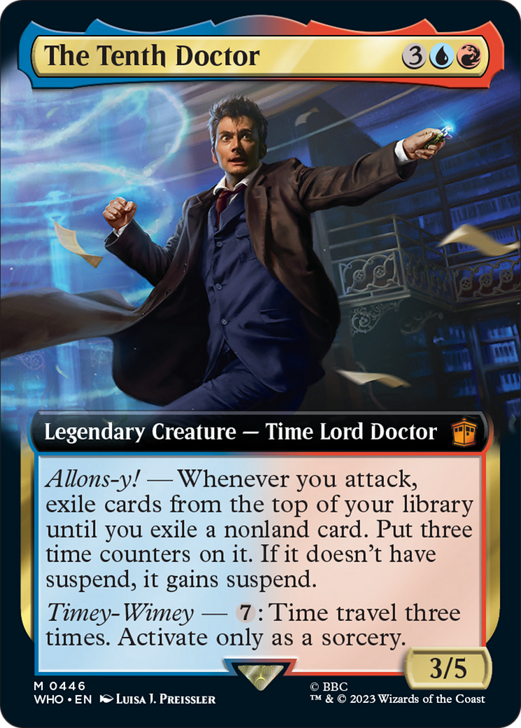 The Tenth Doctor (Extended Art) [Doctor Who] | The Time Vault CA